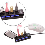 Hub Adaptador Teclado Mouse Pen Drive Portas Usb P/ Celular