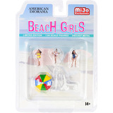 Beach Girls Juego De 5 Piezas De Fundición A  Ón 3 Fi...