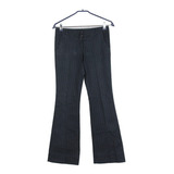 Pantalon Vestir Rayado Azul Semi Oxford Paula Cahen Danvers 