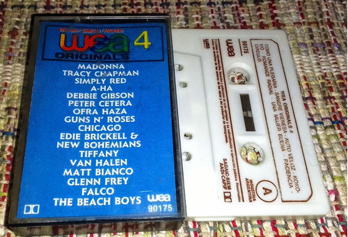 Wea Originals 4 / Cassette Madonna Guns And Roses Van Halen