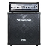 Amplificador Bajo Wenstone Cabezal Be3000h Caja 4x10 Prm