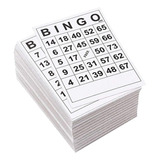 2x 60pcs Tarjetas Bingo 60 Hojas 60 Caras Sin Diseño Único