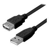 Cabo Usb 2.0 Extensão 5 Metros Extensor Macho Fêmea