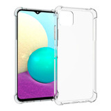 Carcasa Para Samsung A22 4g Silicona Transparente Reforzado