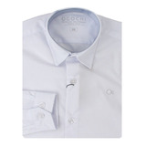 Camisa Infantil Masculino Ogochi Ml Slim Branco 0014760
