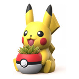 Maceta Macetero Planta Pokémon Pikachu