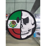 Parches Insignia Pvc México Calavera 