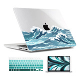 Funda Rígida Twolskoo Para Macbook Pro 16  2485 Ocean