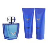 Kit De Perfume Masculino Corvete  Casul Life (perfume 100ml +01 Pós Barba 100g + 01 Shampoo 100ml
