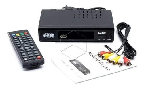 Tdt Decodificador Para Tv Receptor Televisor Codificado