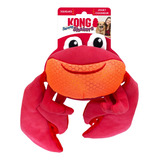 Brinquedo Kong Shakers Crab Pelúcia Com Apito P/ Cachorro M Cor Laranja