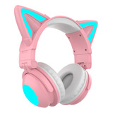 Nuevos Auriculares Bluetooth Luminous Cat's Ears Para Juegos