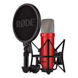 Microfono De Condensador Rode Nt1 Signature Red Kit