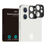 Mica Vidrio Esr Camara Para iPhone 12 (2 Pza) Negra