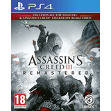 Juego Assasins Creed Iii Remastered Ps4 Fisico Sellado