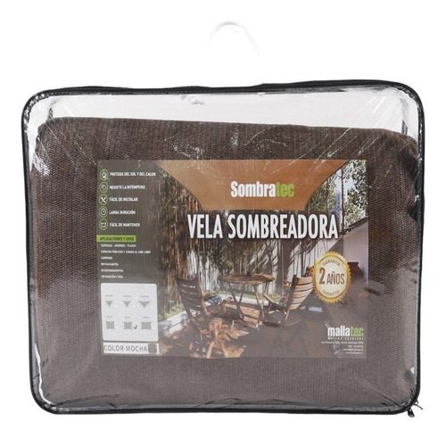 Vela Sombreadora Cuadrada 3x3m