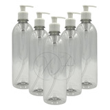 Botellas Plastico Dispensadoras 500 Ml Dosificador Gel X 6