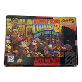 Fita / Cartucho Super Nintendo Donkey Kong Country 2+caixa 