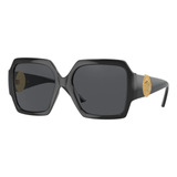Gafas De Sol Versace Ve4453 Mujer Originales Color Negro