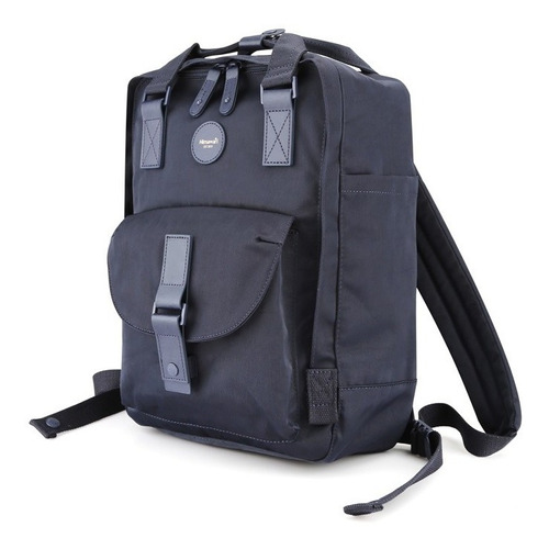 Mochila Himawari Retro 200 Urbana Impermeable Color Azul Oscuro