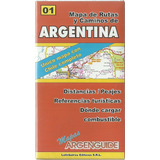 Rutas De Argentina Y Chile Completo 01 Mapa **promo** - Arge