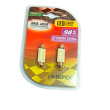 Lampara Bifoc 18 Led Cristal 12v 5w Patente/ Baul Zeta Motos