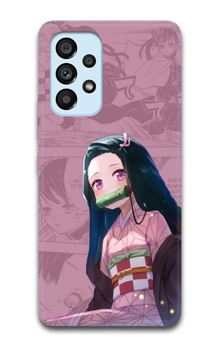 Funda Demon Slayer Nesuko 1 Para Galaxy Todos