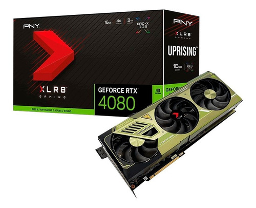 Tarjeta De Video Nvidia Pny Xlr8 Gaming Rtx 4080 16 Gb