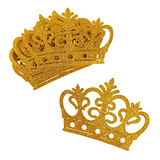 Glitter Foam Royal Crown Cut-outs, 4-3/4-inch, 10-count...