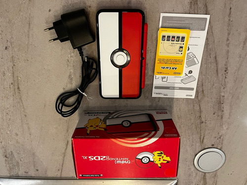 New 2ds Pokeball Edition Nintendo Usa Na Caixa Lindo