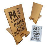 Pack 20 Porta Celular Fibrofacil Dia Del Padre Deco Stencil 