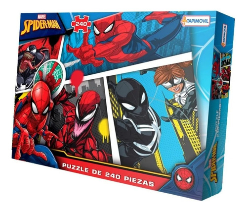 Rompecabezas Puzzle 240 Piezas Spiderman Disney Tapimovil