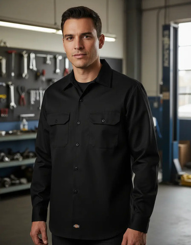 Camisa Dickies 5574 Manga Larga Durable Resistente Uso Rudo