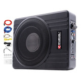 Bocina Tipo Subwoofer Youngmart K-8009 Para Auto/camioneta Color Negro 10  X 10  X 10   X 1 Unidad 