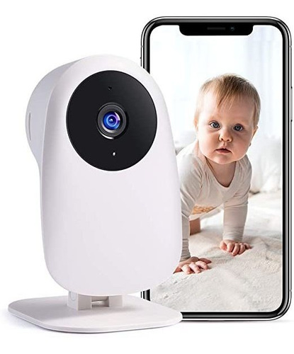 Nooie Monitor De Bebé Con La Cámara Y Audio 1080p Visión Noc