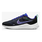 Tenis Nike Downshifter 12  Azul Mujer