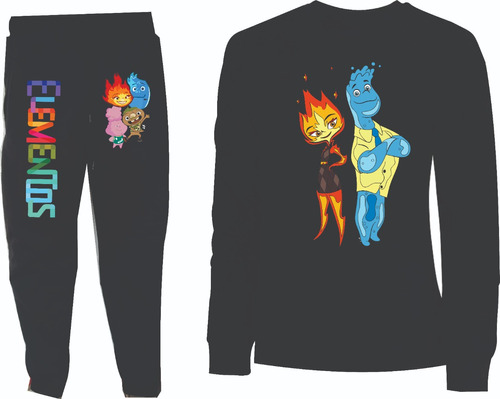 Conjuntos Sudadera Y Jogger Elementos Elemental Ember Wade