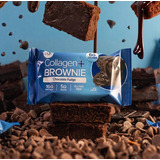 321glo Brownies C/colageno Y Proteina Cf 12pzs/60gr Mf Sabor Chocolate Fudge