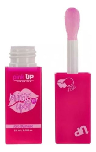 Brillo Labios Magic Lip Oil  Gloss Pink Up Original