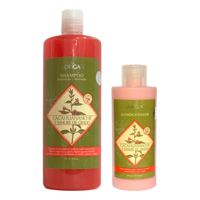 Cacahuananche Shampoo Y Acondicionador Fortalecedor Florigan