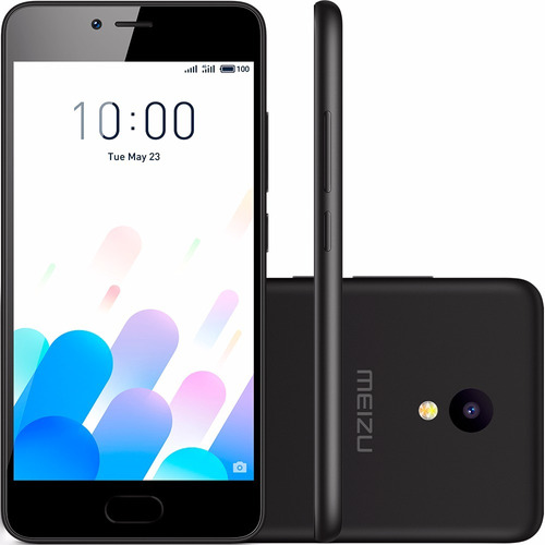 Smartphone Meizu M5c, Tela 5 , 2gb Ram, 16gb - Preto
