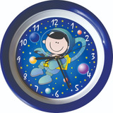 Reloj De Pared Niño Espacial