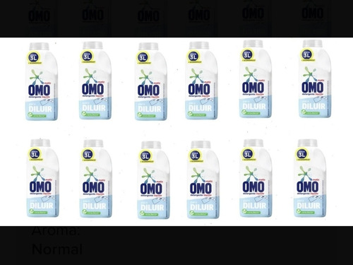 Detergente Omo Diluir 500ml Pack 12 Unidades