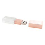 Pen Drive Para Fotografos 4gb Cristal Personalizado 5 Und