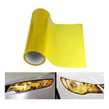 Vinil Para Faros Liso O Laminex 1 M X 30 Cm Transp/amarillo