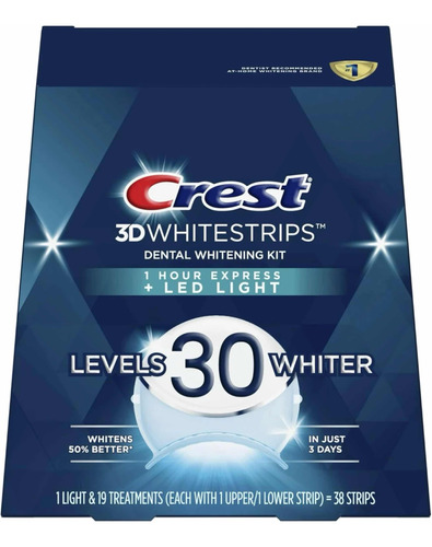 Crest 3d Whitestrips Professional White+ Luz Led Kit