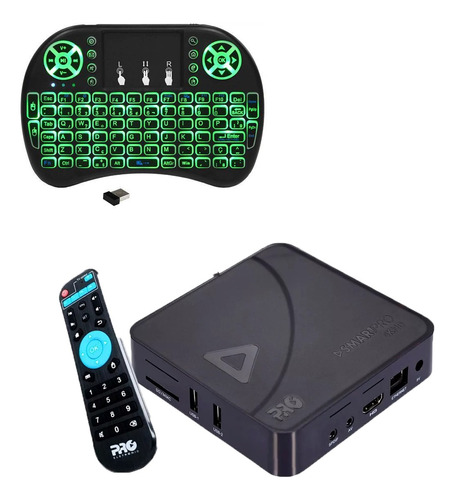 Tv Box Pro Eletronic Pronta Entrega  + Mini Teclado Brinde