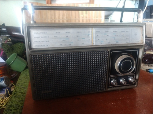 Rádio Philips Não Funciona No Estado Para Peças Conserto 