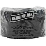 Genuine Joe Gjo10429 - Plato Redondo De Plástico De 9 Pulgad