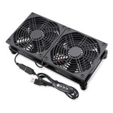 Gdstime Ventiladores Usb Duales De 4.724 in 5 V, Ventilador